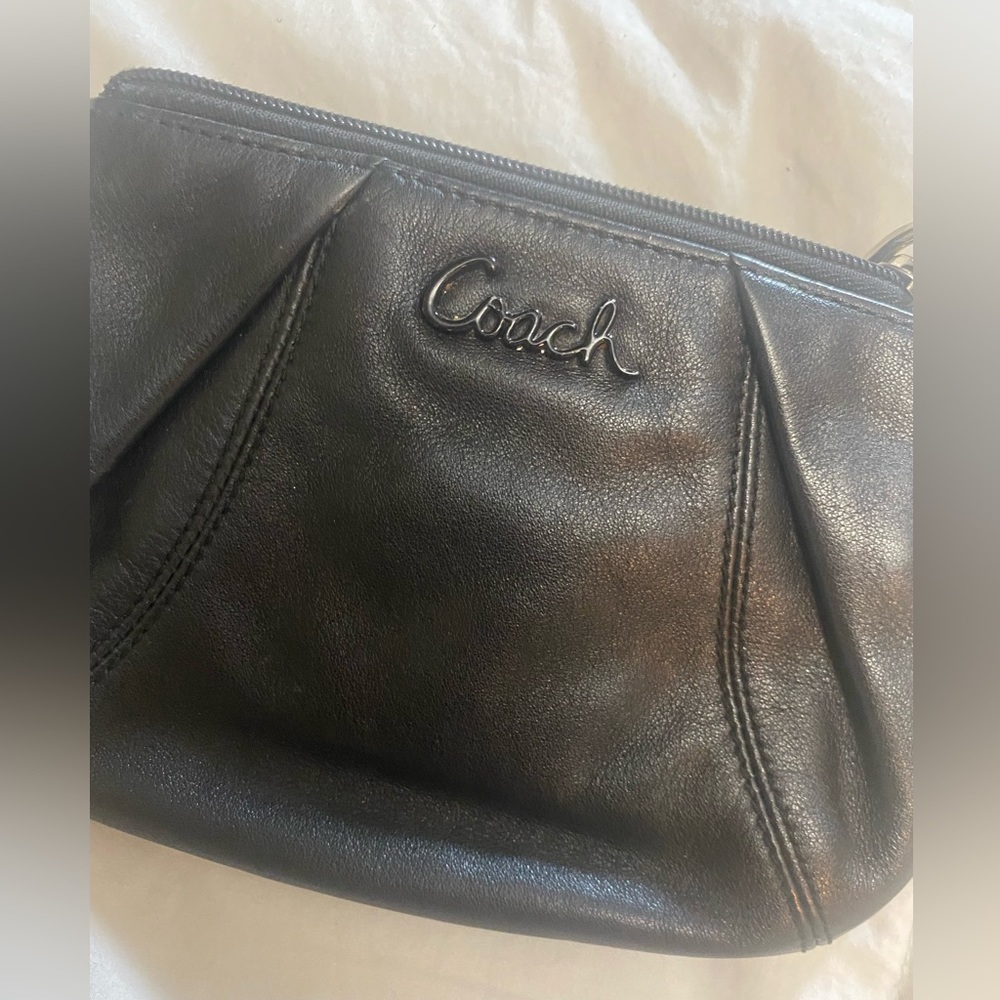 Coach Leather Clutch/Wristlet!
